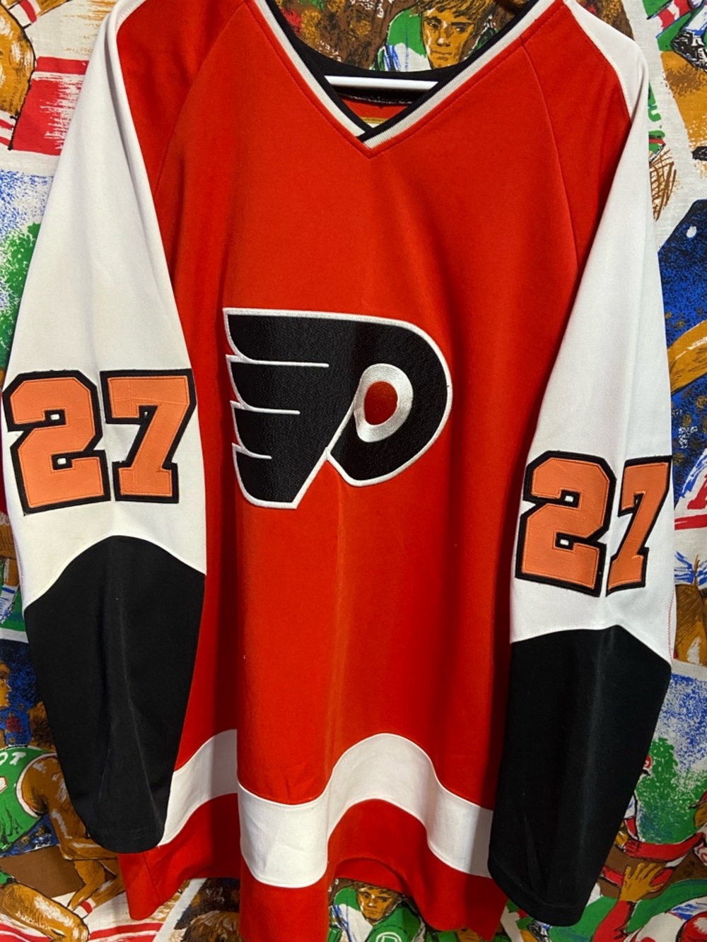 Philadelphia Flyers Reggie Leach Authentic Hockey Jersey
